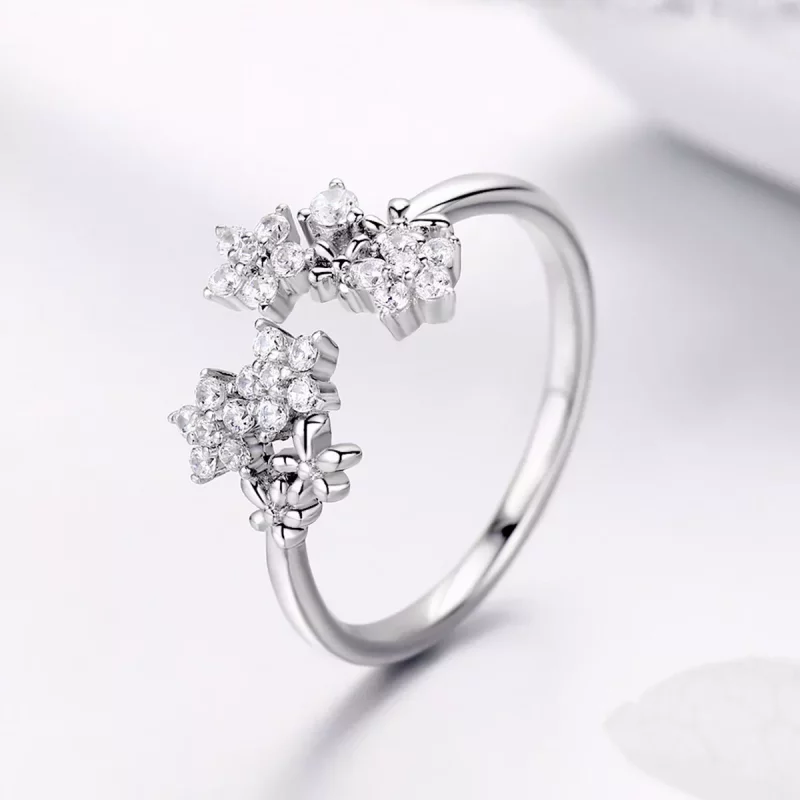 (afbeelding voor) Pandora Style Beschermend oog Open Ring - BSR021 - Bekijken 4