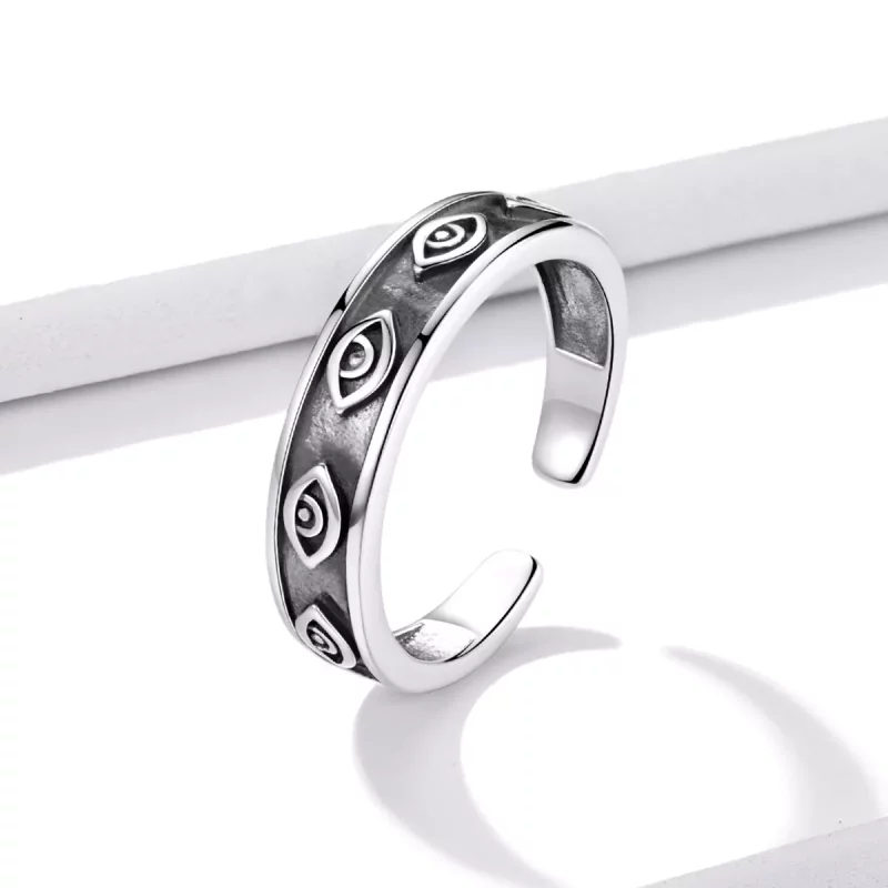 (afbeelding voor) Pandora Style Beschermring Open Ring - BSR193 - Bekijken 3