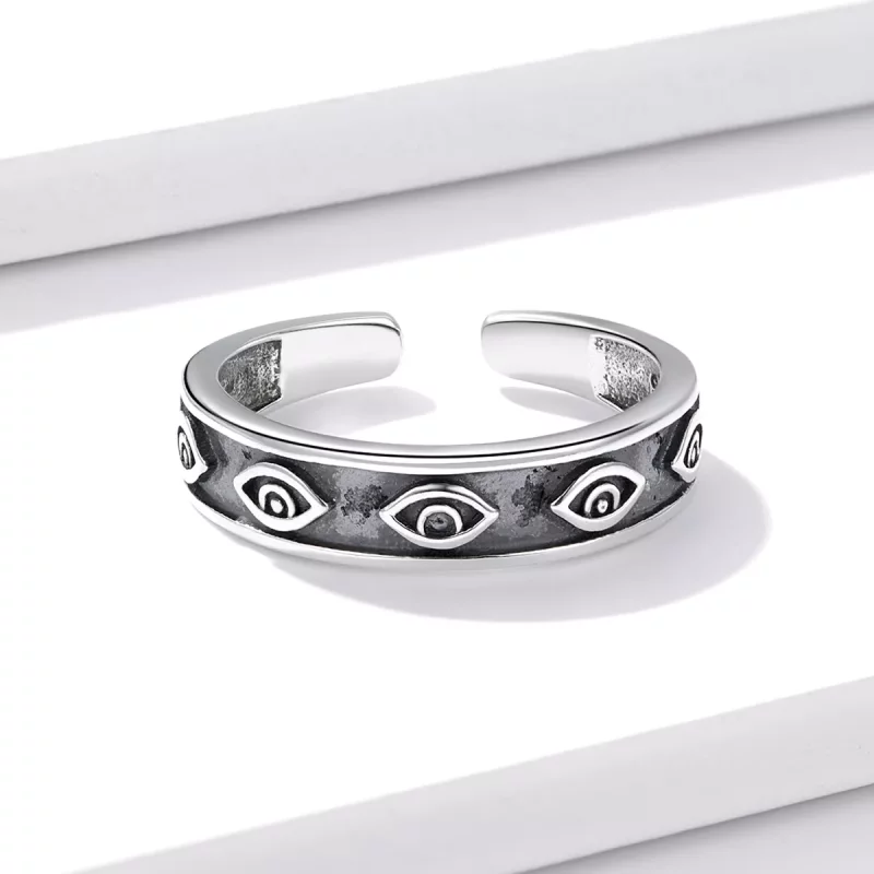 (afbeelding voor) Pandora Style Beschermring Open Ring - BSR193 - Bekijken 4
