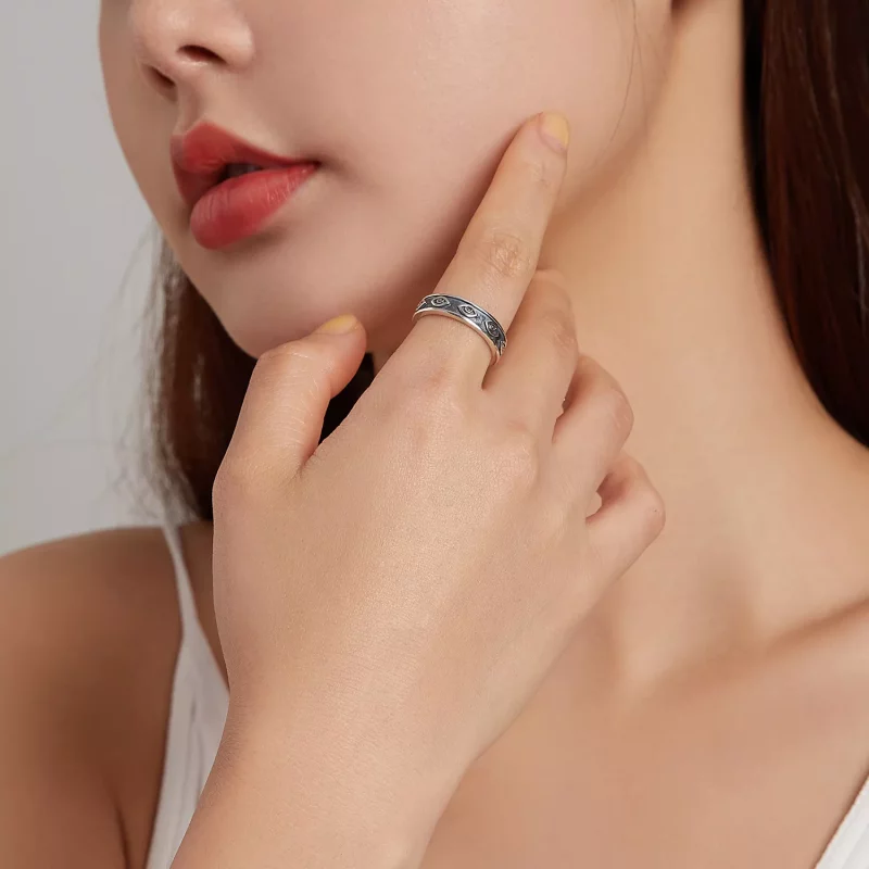 (afbeelding voor) Pandora Style Beschermring Open Ring - BSR193 - Bekijken 7
