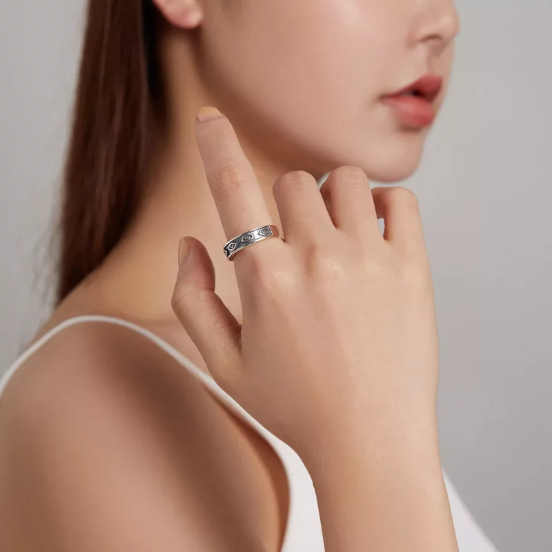 (afbeelding voor) Pandora Style Beschermring Open Ring - BSR193 - Bekijken 8