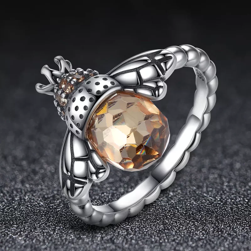 (afbeelding voor) Pandora Style Bijenkoningin Ring - SCR025 - Bekijken 4