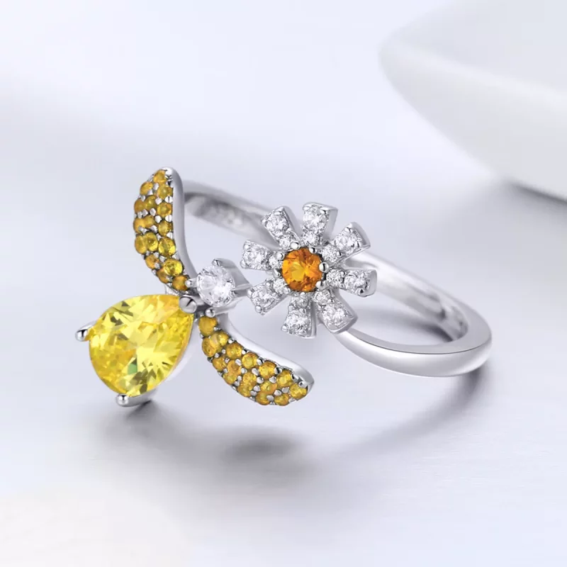 (afbeelding voor) Pandora Style Bijenwens Open Ring - SCR348 - Bekijken 2