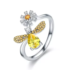 Pandora Style Bijenwens Open Ring - SCR348 (afbeelding voor) Pandora Style Bijenwens Open Ring - SCR348