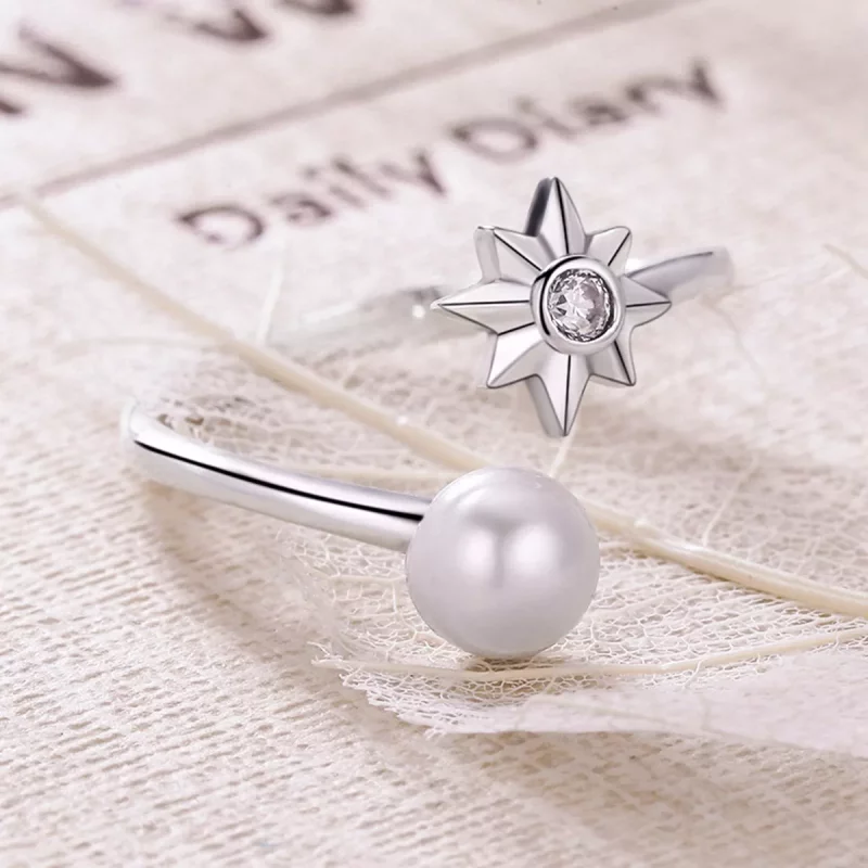 (afbeelding voor) Pandora Style Bloeimoment Open Ring - VSR099 - Bekijken 5