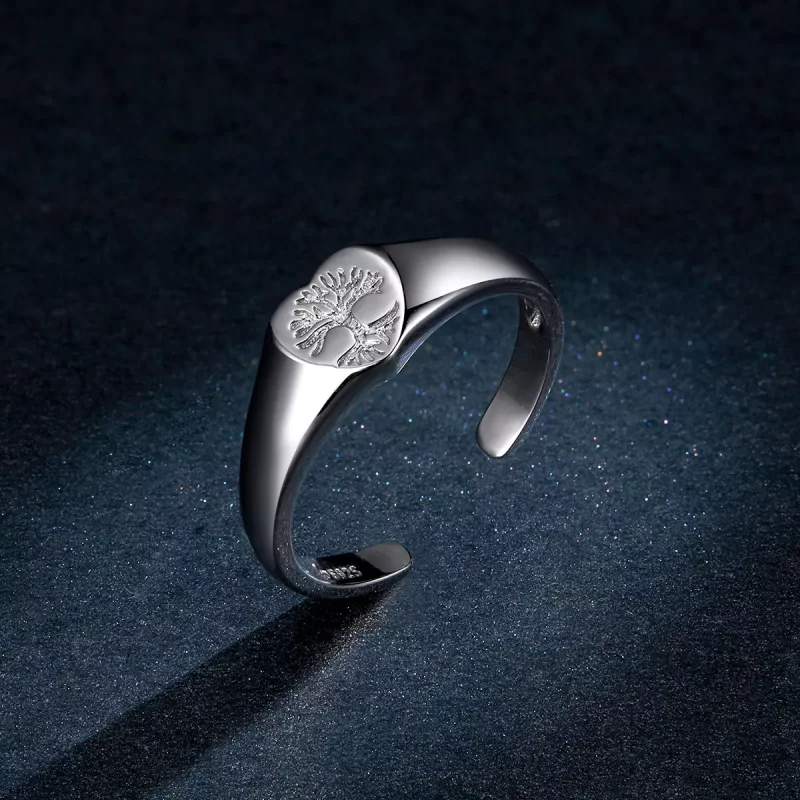 (afbeelding voor) Pandora Style Boom van leven Open Ring - BSR122 - Bekijken 5