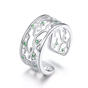 Pandora Style Boom van leven Open Ring - BSR125 (afbeelding voor) Pandora Style Boom van leven Open Ring - BSR125
