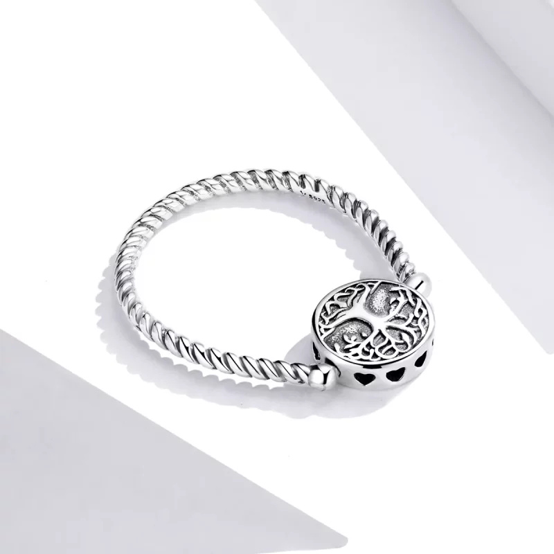 (afbeelding voor) Pandora Style Boom van leven Ring - SCR667 - Bekijken 4