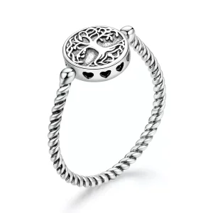 Pandora Style Boom van leven Ring - SCR667 (afbeelding voor) Pandora Style Boom van leven Ring - SCR667