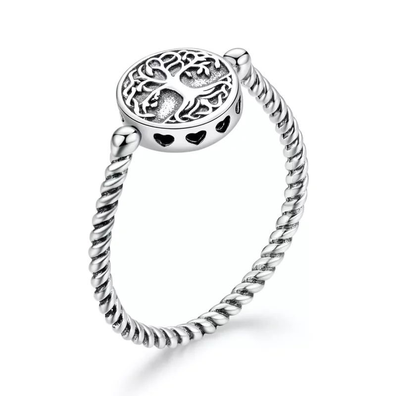 (afbeelding voor) Pandora Style Boom van leven Ring - SCR667