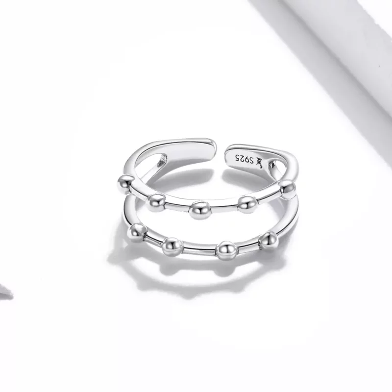 (afbeelding voor) Pandora Style Boonkraal Open Ring - SCR719 - Bekijken 4