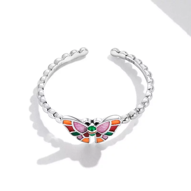 (afbeelding voor) Pandora Style Briljante vlinder Open Ring - SCR782 - Bekijken 4