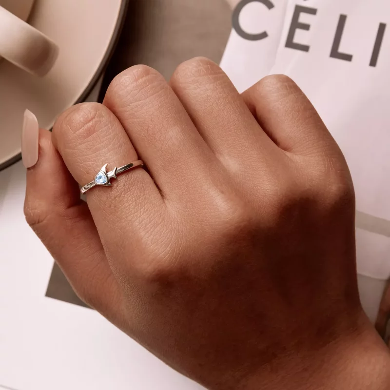 (afbeelding voor) Pandora Style Creatieve Vissen Open Ring - SCR817 - Bekijken 6