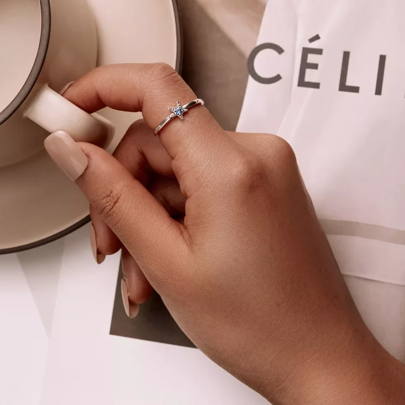 (afbeelding voor) Pandora Style Delicate zeester Open Ring - SCR818 - Bekijken 8