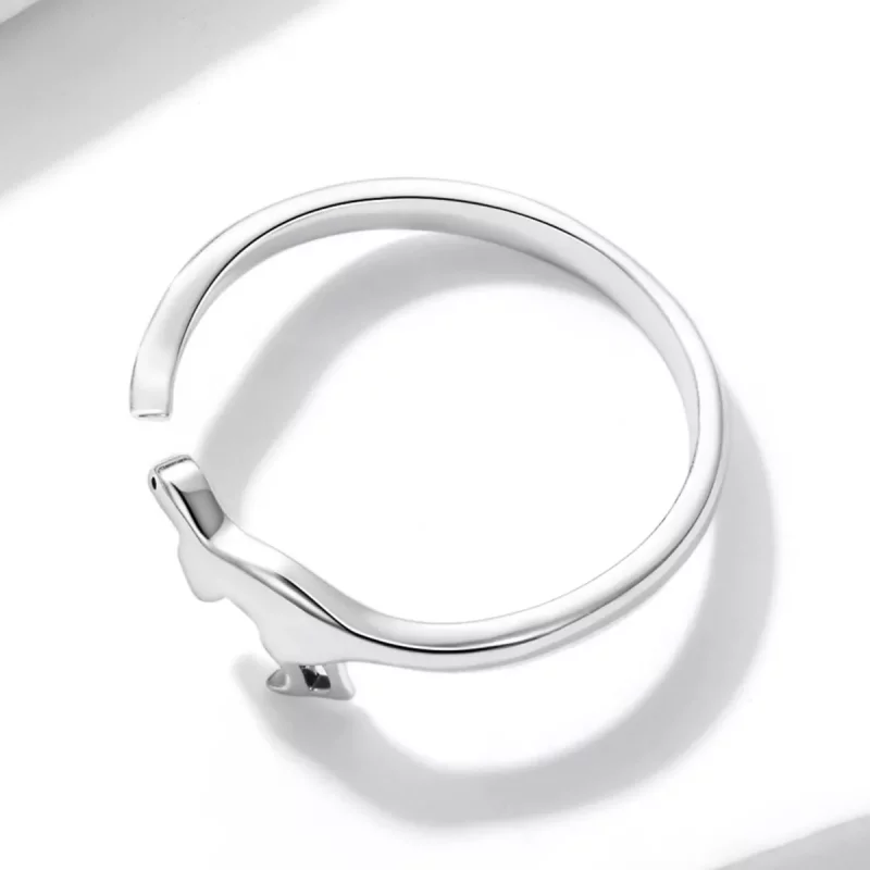 (afbeelding voor) Pandora Style Dinosaurus Open Ring - BSR226 - Bekijken 4