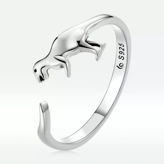 (afbeelding voor) Pandora Style Dinosaurus Open Ring - BSR226