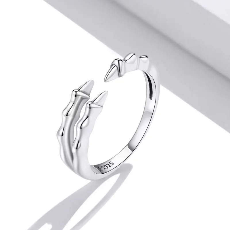 (afbeelding voor) Pandora Style Donkere klauwen Open Ring - SCR728 - Bekijken 2