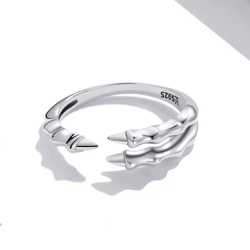 (afbeelding voor) Pandora Style Donkere klauwen Open Ring - SCR728 - Bekijken 4