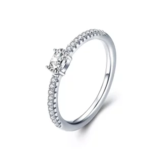 (afbeelding voor) Pandora Style Duidelijke steen Ring - SCR524