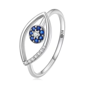 (afbeelding voor) Pandora Style Duivelsoog Open Ring - SCR875