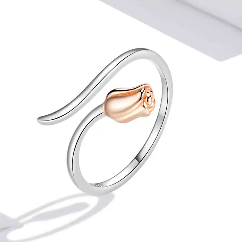 (afbeelding voor) Pandora Style Een Roos Open Ring - SCR761 - Bekijken 2