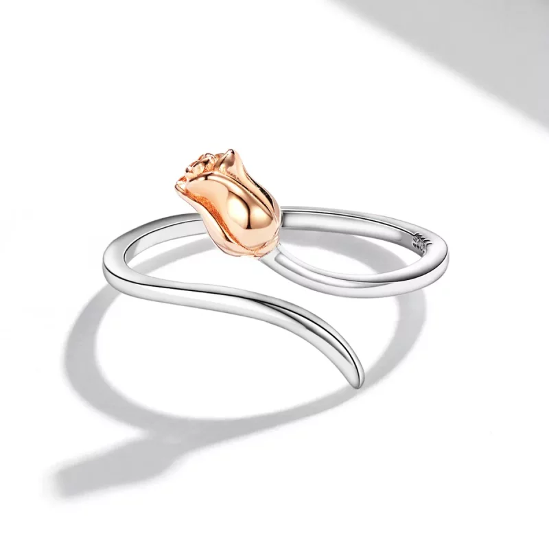 (afbeelding voor) Pandora Style Een Roos Open Ring - SCR761 - Bekijken 3