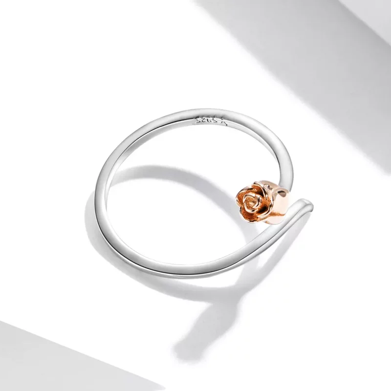 (afbeelding voor) Pandora Style Een Roos Open Ring - SCR761 - Bekijken 4
