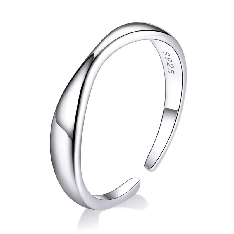 (afbeelding voor) Pandora Style Eenvoudig Open Ring - SCR630