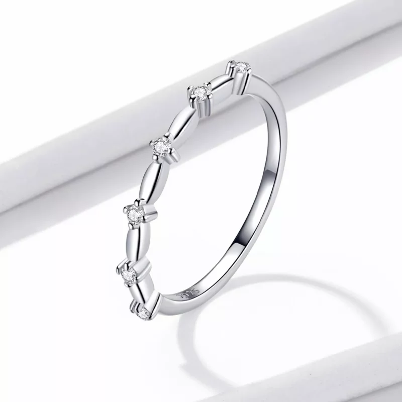 (afbeelding voor) Pandora Style Eenvoudig - Sterrenhemel Ring - BSR206-A - Bekijken 2