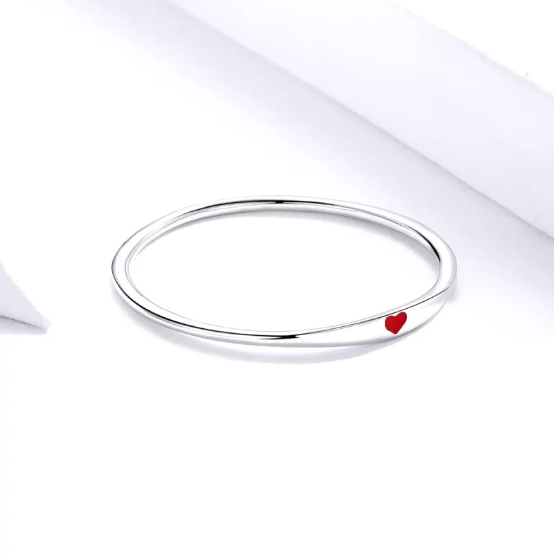 (afbeelding voor) Pandora Style Eenvoudige liefde Ring - SCR620 - Bekijken 2