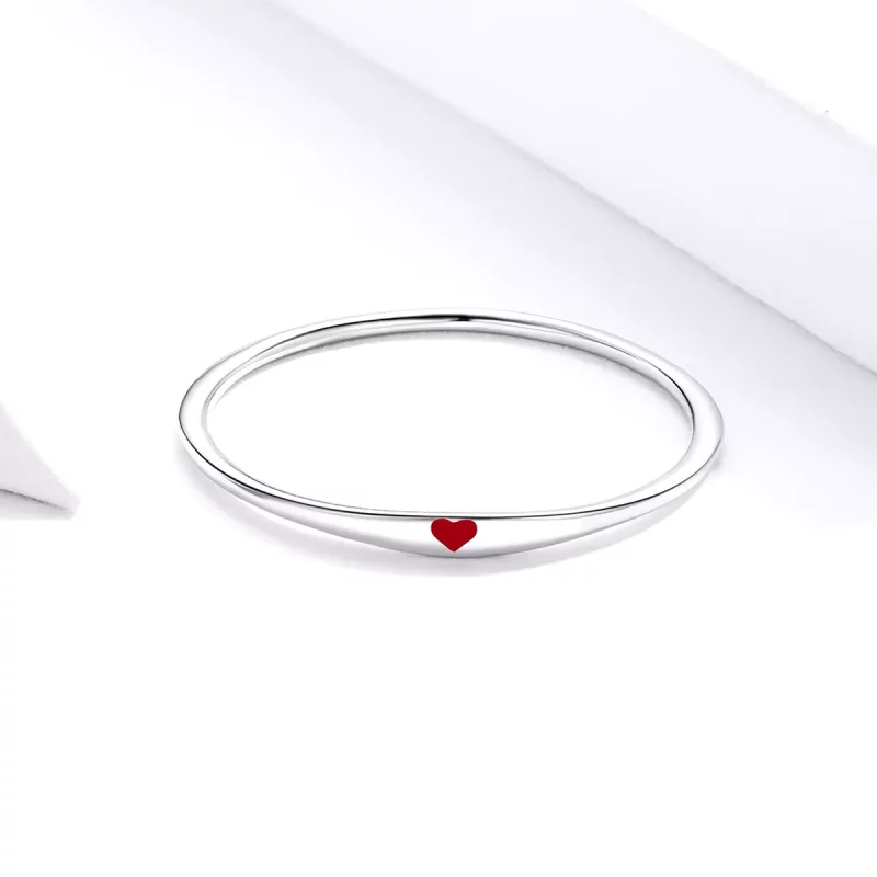 (afbeelding voor) Pandora Style Eenvoudige liefde Ring - SCR620 - Bekijken 3