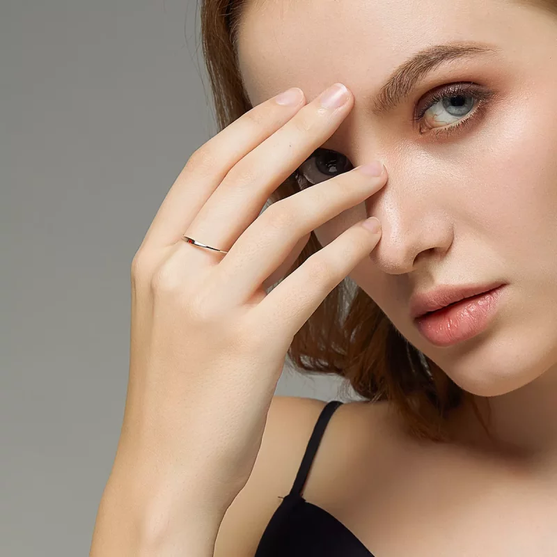 (afbeelding voor) Pandora Style Eenvoudige liefde Ring - SCR620 - Bekijken 5
