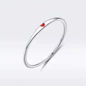 (afbeelding voor) Pandora Style Eenvoudige liefde Ring - SCR620