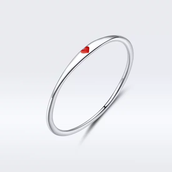 (afbeelding voor) Pandora Style Eenvoudige liefde Ring - SCR620