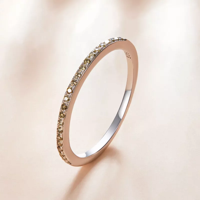 (afbeelding voor) Pandora Style Eervolle Koningin Halo Ring - SCR740-YE - Bekijken 3