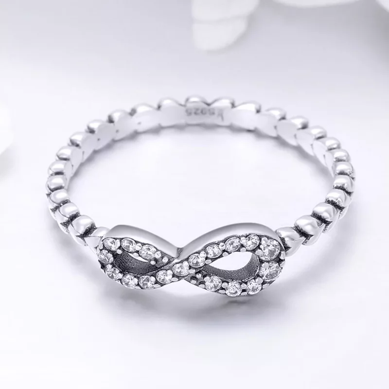 (afbeelding voor) Pandora Style Eeuwig Hart Ring - SCR414 - Bekijken 4