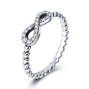 Pandora Style Eeuwig Hart Ring - SCR414 (afbeelding voor) Pandora Style Eeuwig Hart Ring - SCR414