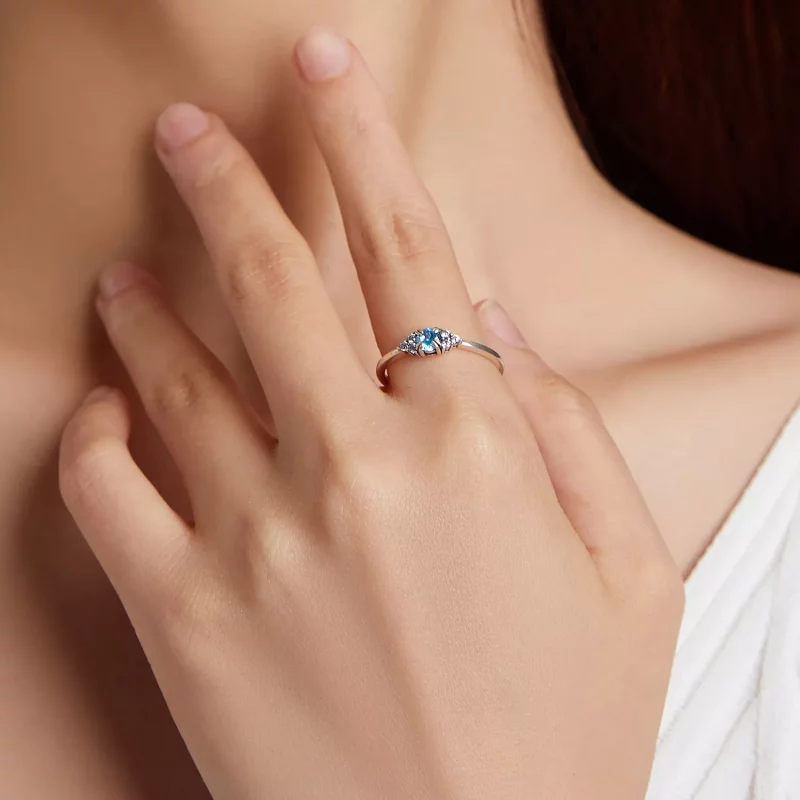 (afbeelding voor) Pandora Style Eeuwige liefde Ring - SCR534-BU - Bekijken 4
