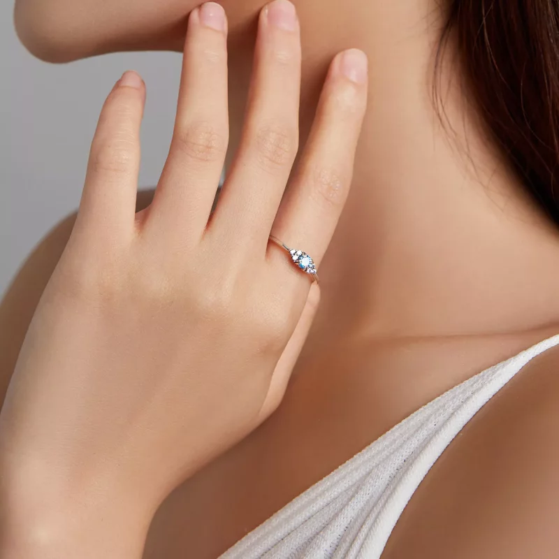 (afbeelding voor) Pandora Style Eeuwige liefde Ring - SCR534-BU - Bekijken 5