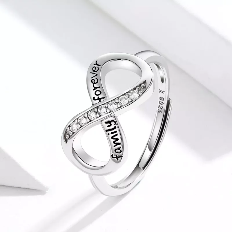 (afbeelding voor) Pandora Style Eindeloze liefde Open Ring - SCR579 - Bekijken 2