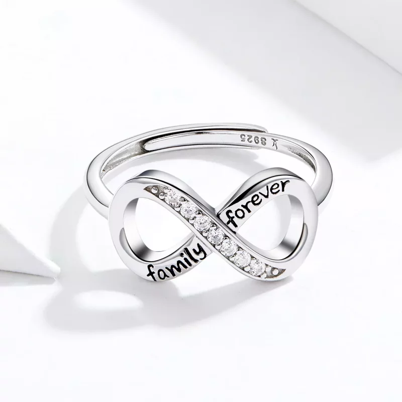 (afbeelding voor) Pandora Style Eindeloze liefde Open Ring - SCR579 - Bekijken 3