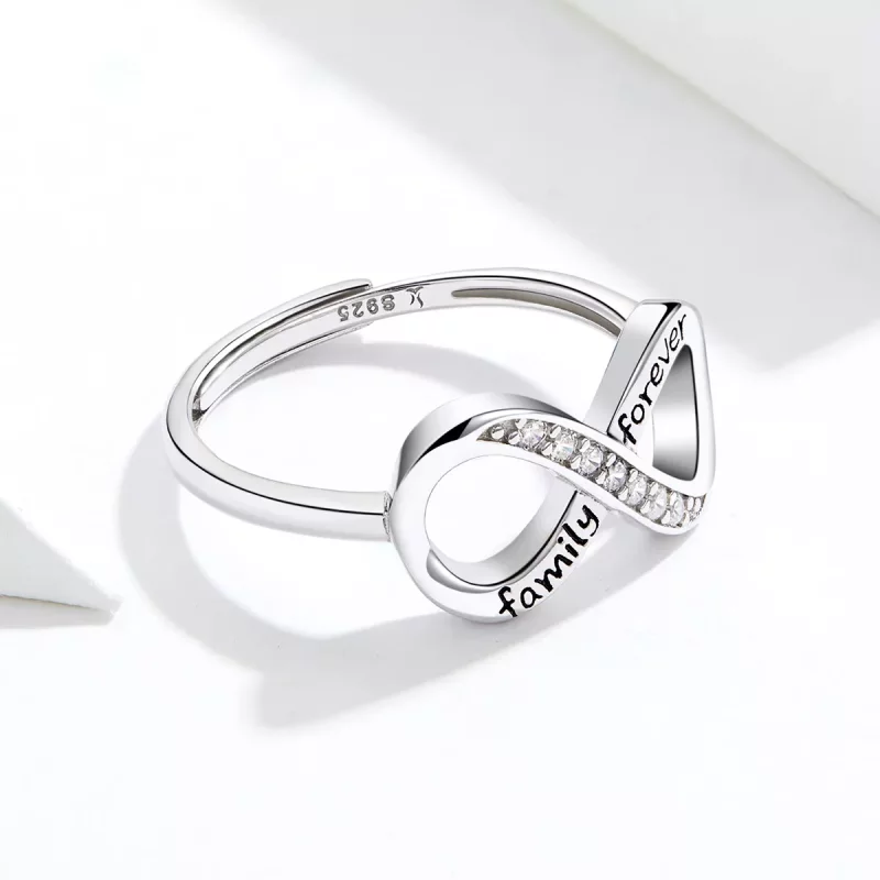 (afbeelding voor) Pandora Style Eindeloze liefde Open Ring - SCR579 - Bekijken 4