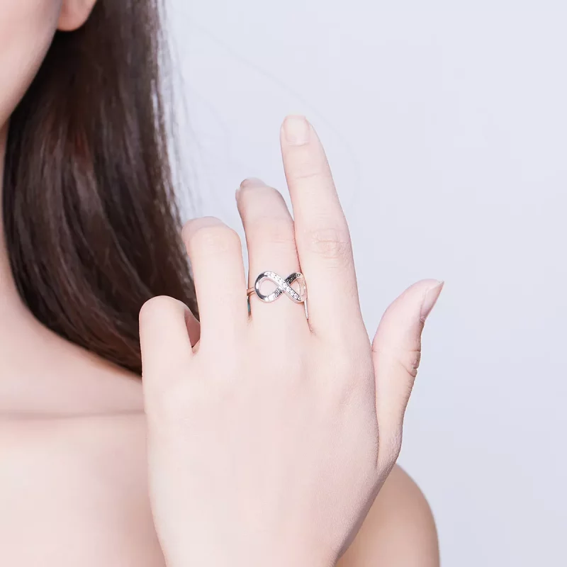 (afbeelding voor) Pandora Style Eindeloze liefde Open Ring - SCR579 - Bekijken 6
