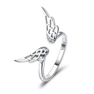Pandora Style Elfenvleugels Open Ring - SCR457 (afbeelding voor) Pandora Style Elfenvleugels Open Ring - SCR457