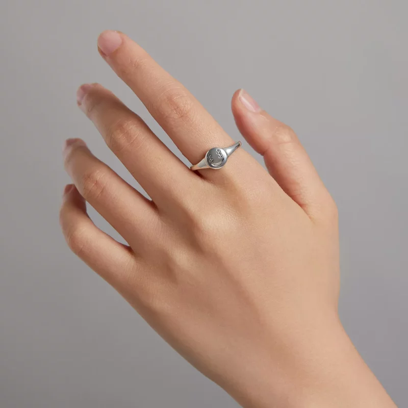 (afbeelding voor) Pandora Style Emoji - Zie het geld met open ogen Open Ring - SCR738 - Bekijken 7