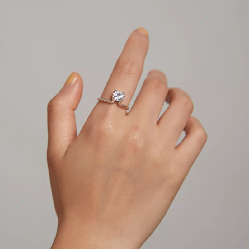 (afbeelding voor) Pandora Style Engagementen Ring - SCR729 - Bekijken 6