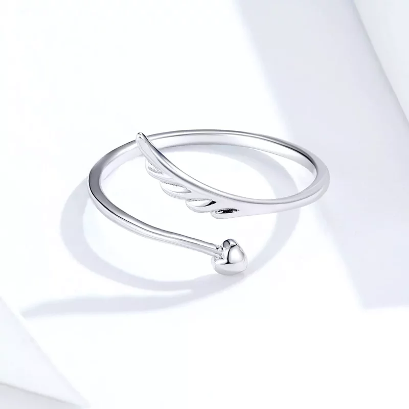 (afbeelding voor) Pandora Style Engel vleugel Open Ring - SCR567 - Bekijken 2