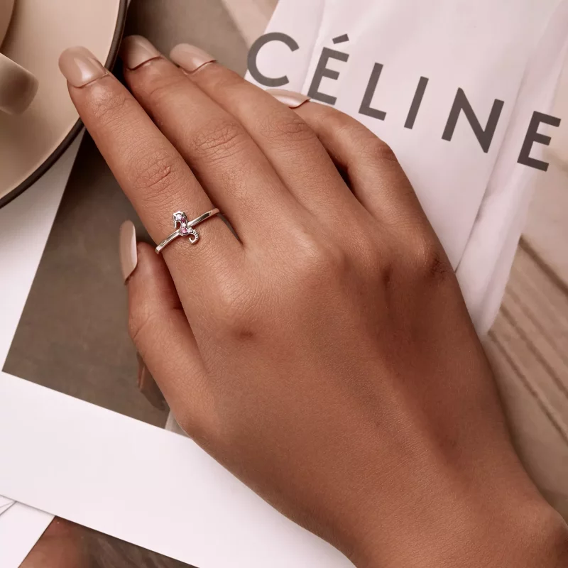 (afbeelding voor) Pandora Style Exquise Zeepaardje Open Ring - SCR816 - Bekijken 7