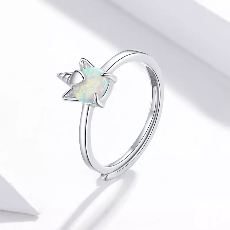 (afbeelding voor) Pandora Style Fantasie Eenhoorn Open Ring - SCR684 - Bekijken 2