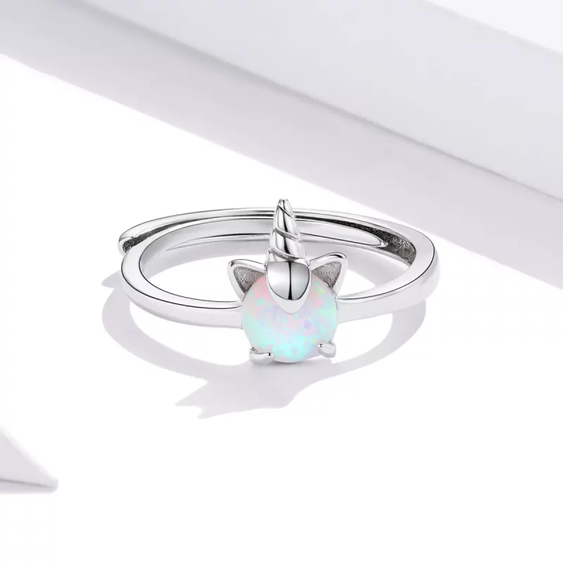 (afbeelding voor) Pandora Style Fantasie Eenhoorn Open Ring - SCR684 - Bekijken 3